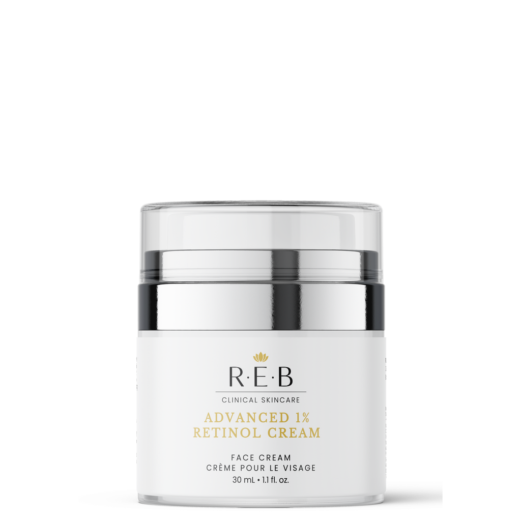 1% Retinol Cream for Wrinkles & Skin Texture | Slow-Release Formula 30mL