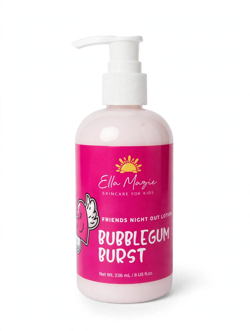 Ella Mazie Friends Night Out Lotion, Bubblegum Burst bottle