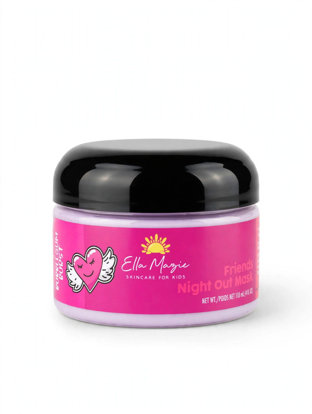 Ella Mazie Friends Night Out Mask, Bubblegum Burst jar