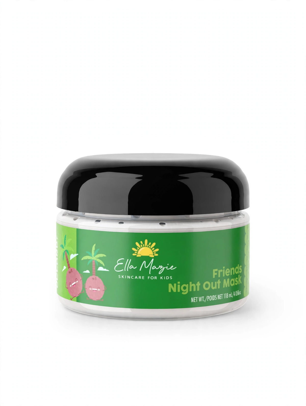 Ella Mazie Friends Night Out Mask, Coconut jar