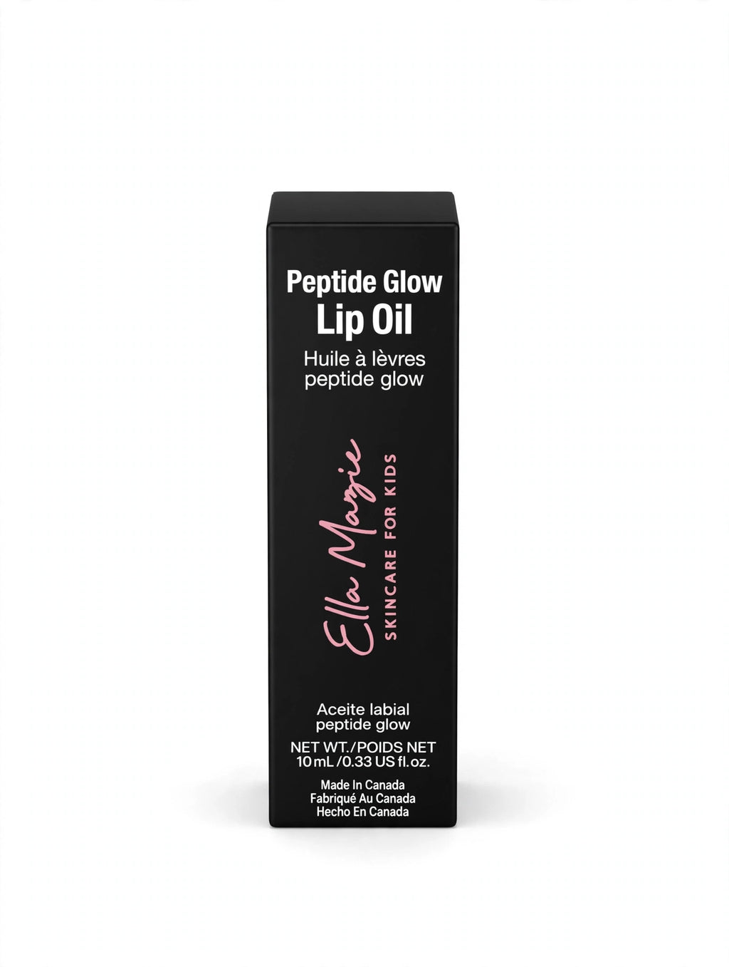 Ella Mazie Peptide Glow Lip Oil box