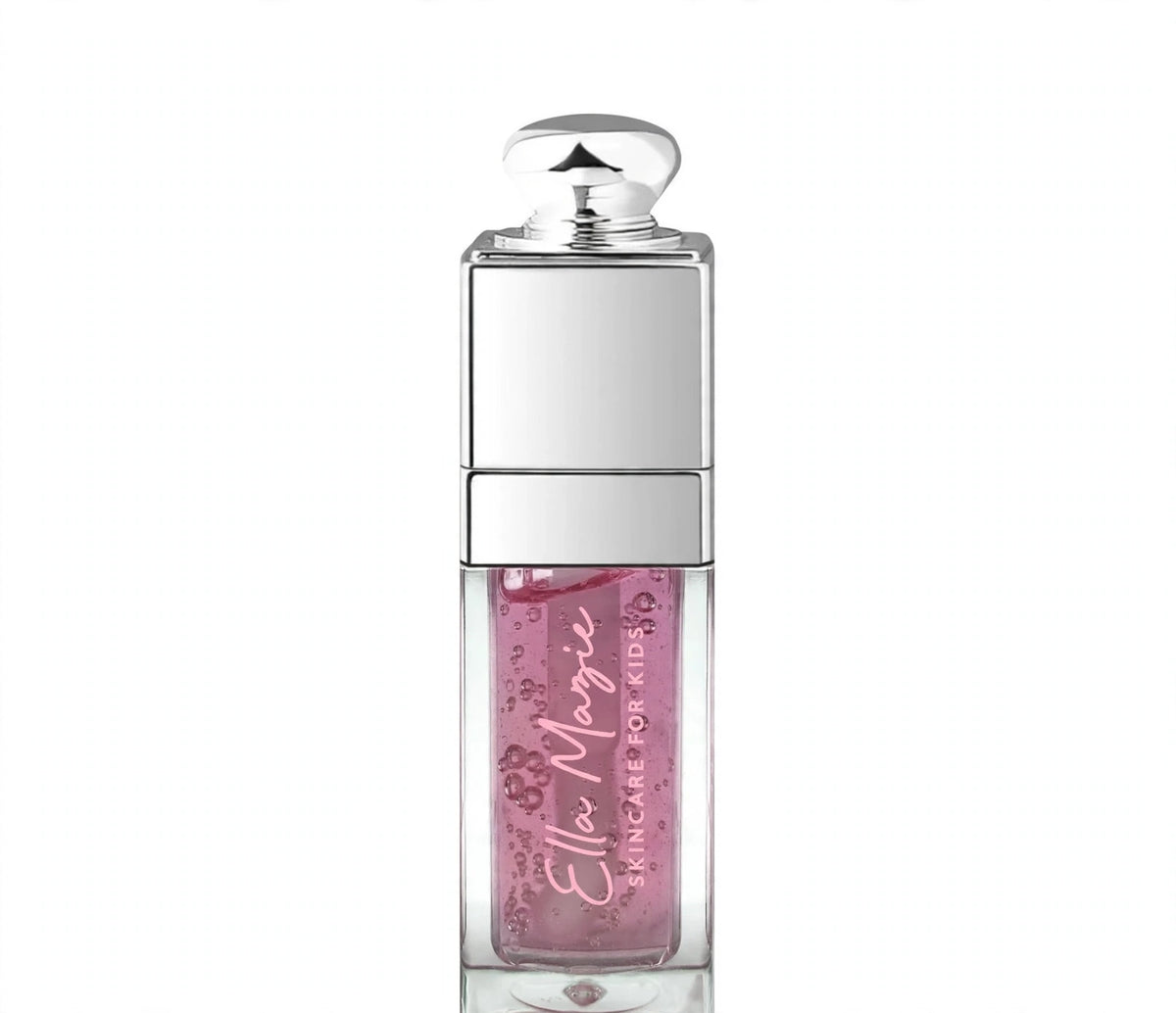 Ella Mazie Peptide Glow Lip Oil Strawberry tube