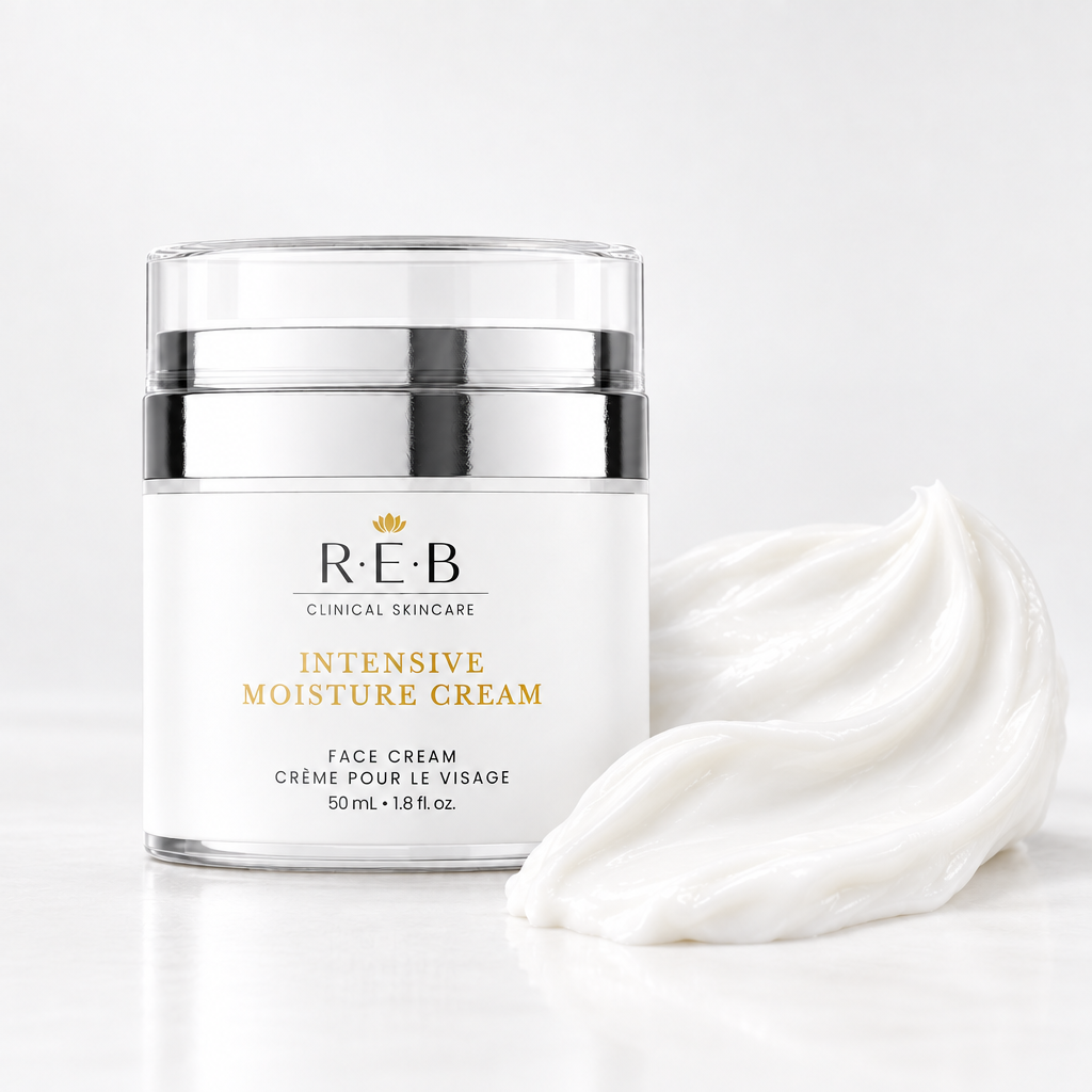 Intensive Moisture Cream with pure white creamy texture